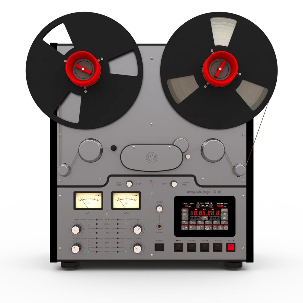 Analog Audio Design TR-1100 recorder shown as a related model